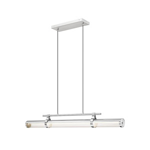 Benoit - 40W 1 LED Linear Chandelier-5.25 Inch Tall and 44 Inch Length - 1397010