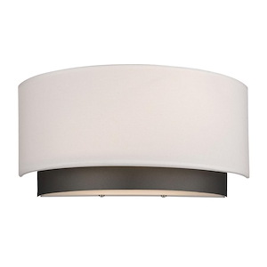Jade - 2 Light Wall Sconce in Metropolitan Style - 11.75 Inches Wide by 6.7 Inches High