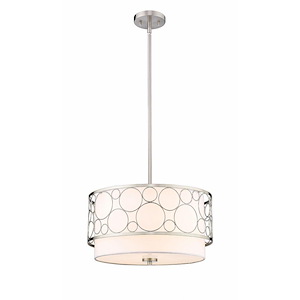 Kendall - 3 Light Pendant In Modern Style-10.5 Inches Tall and 17 Inches Wide - 1287771