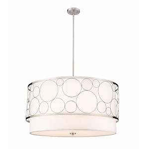 Kendall - 5 Light Pendant In Modern Style-18.5 Inches Tall and 32 Inches Wide
