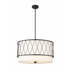 Dalton - 4 Light Pendant In Modern Style-14.5 Inches Tall and 24 Inches Wide