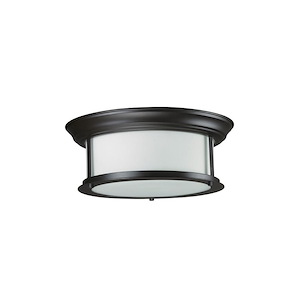 Sonna - 2 Light Flush Mount in Seaside Style - 13.25 Inches Wide by 5.25 Inches High
