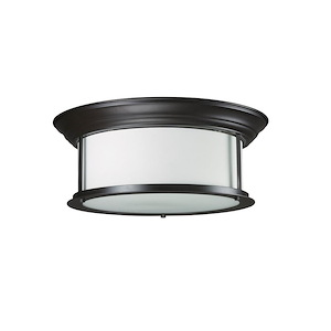 Sonna - 3 Light Flush Mount in Seaside Style - 15.5 Inches Wide by 6 Inches High