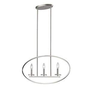 Verona - 3 Light Pendant in Urban Style - 3 Inches Wide by 14.25 Inches High - 495426