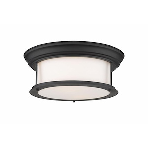 Sonna - 2 Light Flush Mount in Whimsical Style - 13.5 Inches Wide by 5.5 Inches High