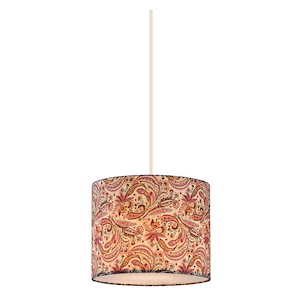 Astra - 1 Light Pendant in Vintage Style - 10 Inches Wide by 8 Inches High