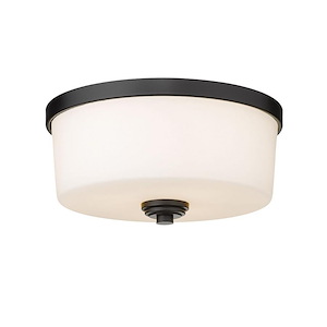 Arlington - 3 Light Flush Mount in Tuscan Style - 13.88 Inches Wide by 6.38 Inches High - 342060
