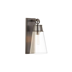 Wentworth - 1 Light Wall Sconce In Restoration Style-16 Inches Tall and 7.5 Inches Wide