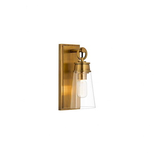 Wentworth - 1 Light Wall Sconce In Restoration Style-12 Inches Tall and 4.5 Inches Wide