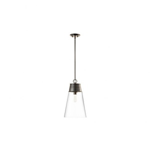 Wentworth - 1 Light Pendant In Restoration Style-21.5 Inches Tall and 11.5 Inches Wide - 1113178