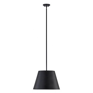 Lilly - 1 Light Pendant In Industrial Style-13.5 Inches Tall and 18 Inches Wide