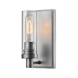 Persis - 1 Light Wall Sconce in Utilitarian Style - 4.75 Inches Wide by 8.63 Inches High - 550006