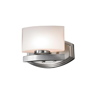 Galati - 4W 1 LED Bath Vanity in Art Moderne Style - 8 Inches Wide by 5.75 Inches High