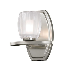 Haan - 1 Light Bath Vanity In Contemporary Style-8 Inches Tall and 7 Inches Wide