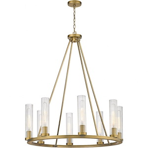 Beau - 8 Light Chandelier In Transitional Style-40 Inches Tall and 33 Inches Wide - 1096919