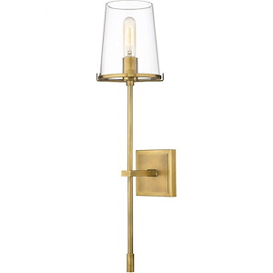 Callista - 1 Light Wall Sconce In Transitional Style-26 Inches Tall and 6.5 Inches Wide - 1096929