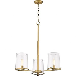 Callista - 3 Light Chandelier In Transitional Style-31.5 Inches Tall and 28 Inches Wide - 1096932