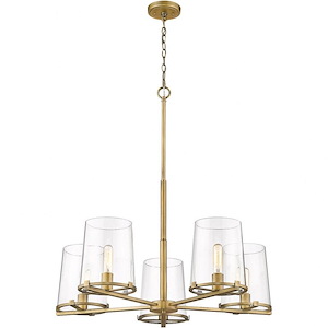 Callista - 5 Light Chandelier In Transitional Style-34.5 Inches Tall and 33 Inches Wide - 1096937