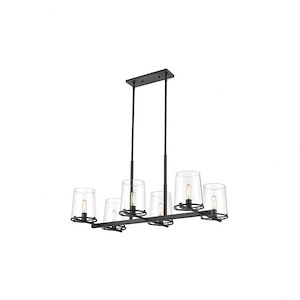 Callista - 6 Light Chandelier In Transitional Style-10 Inches Tall and 22 Inches Wide - 1113052