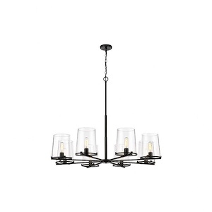 Callista - 8 Light Chandelier In Transitional Style-36 Inches Tall and 44 Inches Wide - 1113054