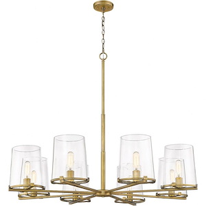 Callista - 8 Light Chandelier In Transitional Style-36 Inches Tall and 44 Inches Wide