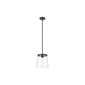 Callista - 1 Light Pendant In Transitional Style-12 Inches Tall and 10 Inches Wide