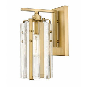 Alverton - 1 Light Wall Sconce In Industrial Style-12.5 Inches Tall and 5.25 Inches Wide