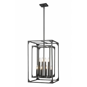 Easton - 8 Light Chandelier-27 Inches Tall and 16.5 Inches Wide