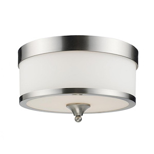 Cosmopolitan - 3 Light Flush Mount in Classical Style - 13 Inches Wide by 8 Inches High