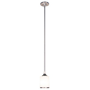 Cosmopolitan - 1 Light Mini Pendant in Classical Style - 4.5 Inches Wide by 8.63 Inches High - 342017