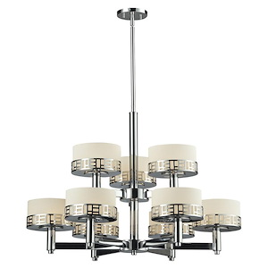 Elea - 9 Light Chandelier in Fusion Style - 31.75 Inches Wide by 22.75 Inches High - 429371