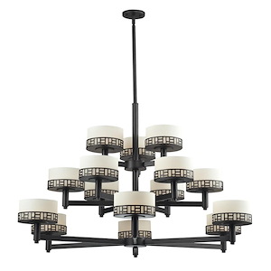 Elea - 15 Light Chandelier in Fusion Style - 48.88 Inches Wide by 30.38 Inches High - 429363
