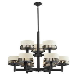 Elea - 9 Light Chandelier in Fusion Style - 31.75 Inches Wide by 22.75 Inches High - 429356
