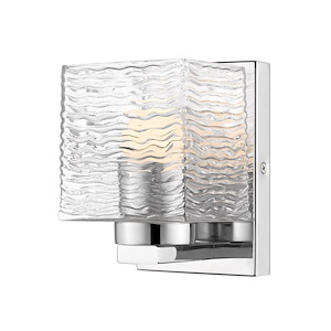 Barrett - 8W 1 LED Bath Vanity in Fusion Style - 4.25 Inches Wide by 6.25 Inches High