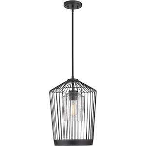 Lido - 1 Light Pendant In Transitional Style-18.5 Inches Tall and 13 Inches Wide - 1096999