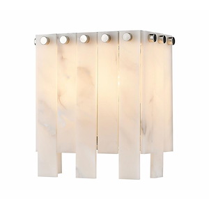 Viviana - 2 Light Wall Sconce-8 Inches Tall and 7.5 Inches Wide