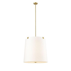 Weston - 6 Light Pendant In Industrial Style-24 Inches Tall and 24 Inches Wide