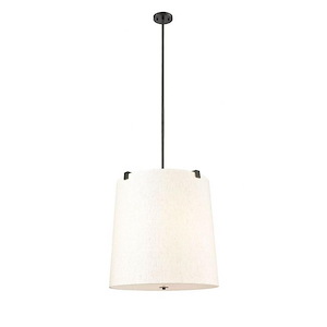 Weston - 6 Light Pendant In Industrial Style-24 Inches Tall and 24 Inches Wide - 1325412