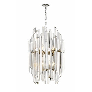 Bova - 12 Light Pendant in Crystal Style - 35 Inches High - 1222376