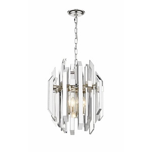 Bova - 4 Light Pendant in Crystal Style - 21 Inches High - 1222381
