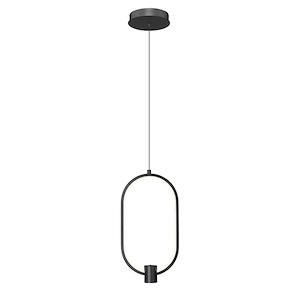 Saros - 19W 1 LED Pendant-17.25 Inch Tall and 8.75 Inch Wide - 1397058