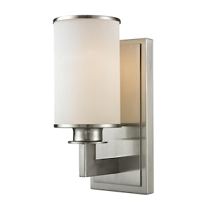 Savannah - 1 Light Wall Sconce in Art Moderne Style - 4.5 Inches Wide by 10.25 Inches High - 449332