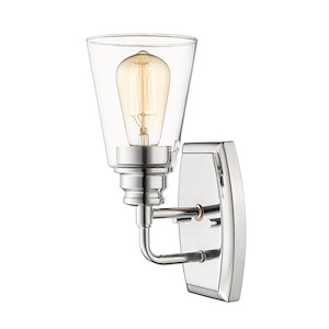 Annora - 1 Light Wall Sconce in Utilitarian Style - 4.75 Inches Wide by 11.38 Inches High
