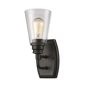 Annora - 1 Light Wall Sconce in Utilitarian Style - 4.75 Inches Wide by 11.38 Inches High - 464559