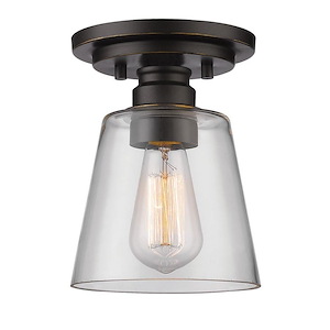 Annora - 1 Light Flush Mount In Contemporary Style-7.75 Inches Tall and 7 Inches Wide - 495398