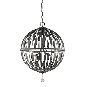 Almet - 6 Light Pendant in Metropolitan Style - 24.25 Inches Wide by 32.75 Inches High