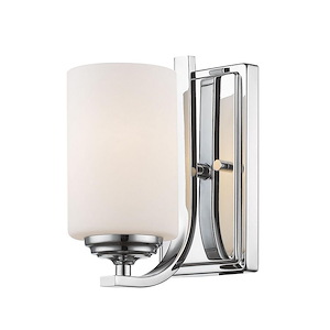 Bordeaux - 1 Light Wall Sconce in Fusion Style - 4.75 Inches Wide by 8.5 Inches High