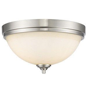 Bordeaux - 3 Light Flush Mount in Fusion Style - 15 Inches Wide by 8.25 Inches High - 483892