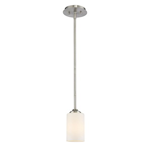 Bordeaux - 1 Light Mini Pendant in Fusion Style - 5.5 Inches Wide by 54.75 Inches High