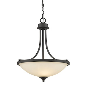 Bordeaux - 3 Light Pendant in Metropolitan Style - 17.13 Inches Wide by 21 Inches High - 483890